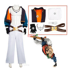 Roupa de cosplay do anime sk8, colar com cinto e calça, roupa para skate, sk 8 2024 - compre barato