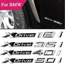 Автомобильные наклейки FLYJ ABS xdrive, автомобильные аксессуары для BMW X1 X2 X3 X4 X5 X6 f15 f49 f86 f85 g05 g08 f48 f49 f25 e53 e70 e71 e83 e84 2024 - купить недорого