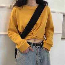 Sudadera Mujer de manga larga estilo Harajuku, suéter holgado para estudiante, ropa de calle, hip hop, Kpop 2024 - compra barato