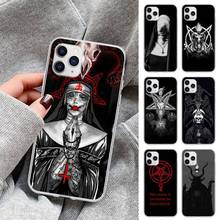 Lavaza Pentagram 666 Demonic Satanic Transparent Phone Cover For IPhone 11 12 Pro Max 7 8 6 6s Plus Xs X Xr 5s Se 2020 Case 2024 - купить недорого