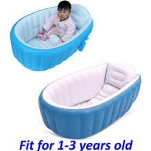 Inflatable Baby Bathtub Portable Inflatable Bathtubs Foldable Bath Tub for Wash Swimming Pool Newborn Baby Bath Tub YP03S 2024 - buy cheap