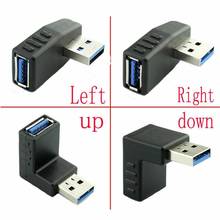 90Degree USB 3.0 A male to female Adapter Connector Extender Extension Angle P5S5 2024 - buy cheap