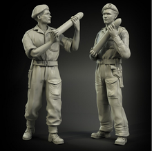 1/35 Resin Bust Model kits 2 Figures Unassambled Unpainted C681 2024 - buy cheap