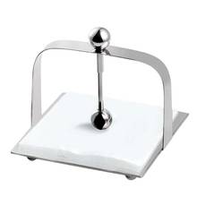 Steel Tissue Box Hotel Restaurant Paper Holder Napkins Storage Boxes Home Organizer decoration, removable tissue, Tissue canister, Stainless steel, seat type, for all seasons 2024 - buy cheap