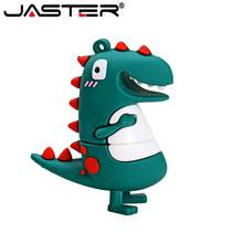 JASTER Pen drive Dinosaur Cartoon USB flash drive 128GB 64GB 32GB 16GB 8GB 4GB USB stick pendrive  free shiping  Creative gifts 2024 - buy cheap