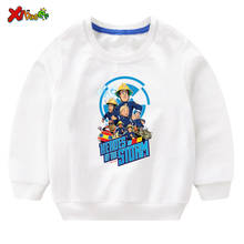 Boys Sweatshirt  Kids Hoodie White Children Cute Sweatshirt 2019 Autumn Boy Cotton Pullover Toddler Girl Winter Clothes Storm 2024 - buy cheap