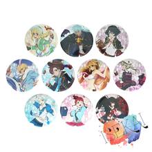 Tales of asteria anime emblema de veludo crowe metal emblema broche pinos 2024 - compre barato