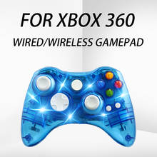 Mando inalámbrico para Xbox 360, mando inalámbrico/con cable para Microsoft, XBOX360, PC, Bluetooth, Joystick LED deslumbrante 2024 - compra barato