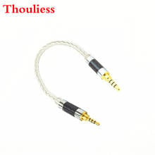 Thouliess 2.5mm TRRS Balance Male to 3.5mm TRRS Balance Male  8 Croes Silver Plated audio Male to Male Aux Cord 2024 - buy cheap