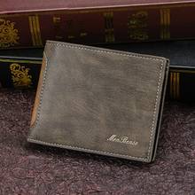 wallet for men PU  leather wallet short vintage Purses Credit Card Holder thin Wallets Business Male billeteras for documents 2024 - buy cheap