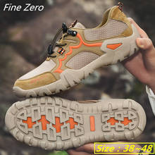 Мужская походная дышащяя обувь большого размера обувь для пешего туризма, кроссовки для мужчин и женщин, обувь для альпинизма zapatillas hombre 2024 - купить недорого
