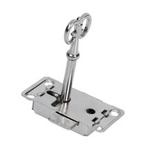 3pcs/set Classical Metal Lock Restore Antique Drawer Jewelry Cabinet Furniture Hardware Lock Body Drawer Lock with Key 2024 - buy cheap