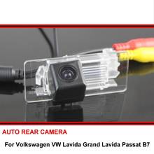 Cámara de visión trasera para aparcamiento de coche, dispositivo de visión nocturna, marcha atrás, para Volkswagen VW Lavida Grand Lavida Passat B7 Wagon HD CCD 2024 - compra barato