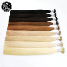 Fairy Remy Hair-extensiones de cabello Natural para mujer, cabello humano Remy de 20-22 pulgadas, con Micro cuentas, color rubio liso, 1 g/h 2024 - compra barato