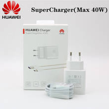 Huawei companheiro 30 pro supercharge carregador original 40w carga rápida adaptador de parede usb para nova 5t 5 p20 p30 pro honra 20 v20 10 2024 - compre barato