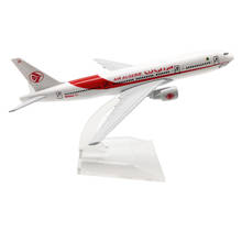 16CM Alloy Metal Air Algerie  Airlines B777 Boeing 777 Airplane Model Airways Plane Model Diecast Aircraft Kids Gifts Display 2024 - buy cheap