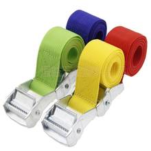 25 mm*1 m Nylon Car Tension Rope Belt Zinc Alloy Cargo Luggage Holder Fastener Straps Belt For Car Camping Bags 2024 - buy cheap