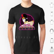 Retro Rider T Shirt 6xl Cotton Cool Tee Sheriff Cowboy Saber Rider Space Anime Retro Robot 2024 - buy cheap