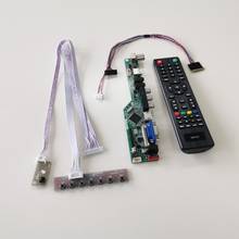 Placa de controle para computador, para windows, 13.3 polegadas, usb, av, rf, tv56, 1600x900 wled, lvds 40pin, diy 2024 - compre barato