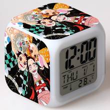 Reloj Digital 3D de dibujos animados para niños, pulsera LED con luz de noche, cambio de Color, regalo de Anime, Mini Despertadores 2024 - compra barato