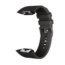 Silicone Watchband Strap for Samsung Galaxy Gear Fit2 Pro Watch Band Wrist Bracelet Straps for Samsung Gear Fit 2 SM-R360-black 2024 - buy cheap