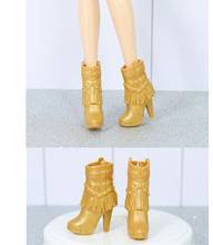 Original Princess Doll Shoes for 1/6 Dolls Fashion Female Doll High-heels Casual Shoes Dolls Accessories 2024 - buy cheap