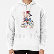 Omaru Polka hoodies long sleeve Hololive Polka Omaru Polka Vtuber Anime Korone Pekora Virtual Youtuber Botan Clown 2024 - buy cheap