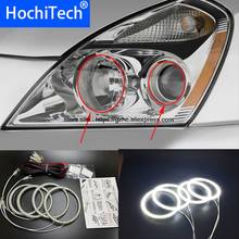 HochiTech Ultra bright SMD white LED angel eyes halo ring kit daytime running light DRL for Kia Carnival Sedona 2006-2010 2024 - buy cheap