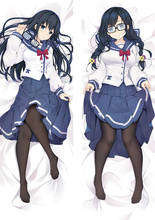 November update Japanese Anime Oresuki Sumireko Sanshokuin Manga Dakimakura Body Pillow Cover Case Hugging Body Pillowcase 2024 - buy cheap