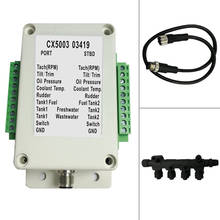 Conversor nmea2000 para barco, conversor para barco e iate, nmea 2000, conecta-se a 18 sensores 2024 - compre barato