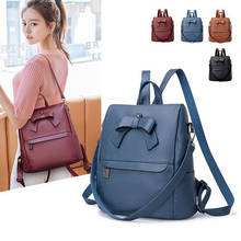 Fashion Women Backpack New Pu Leather school Backpacks for Teenage Girls Black Bagpack Vintage Female Rucksack Travel Backpacks 2024 - buy cheap