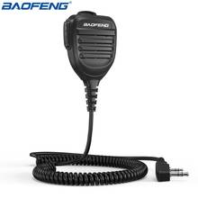 Baofeng microfone com controle remoto, à prova d'água, para rádio amador drive, v9, s9plus 2024 - compre barato