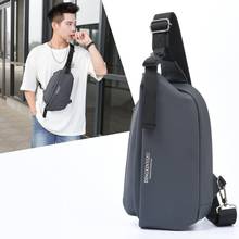 Bolso de pecho antirrobo para hombre, bandolera pequeña de mensajero, para viaje corto, para exteriores 2024 - compra barato