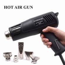 Heat Gun Power  2000W  with Hot Air Gun 500 °C, Overload Protection with 4 Metal Nozzle  Shrink Wrapping/Tubing, Paint Removal 2024 - buy cheap