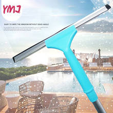 Household Glass Cleaning Long rod retractable aluminum rod portable scraper wall cleaning tool Rubber window cleaner Accessories 2024 - buy cheap