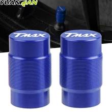 FOR T MAX LOGO Motorcycle Aluminum Wheel Tire Valve caps For YAMAHA XMAX X-MAX 125 250 300 400 TMAX 530 SX/DX T-MAX 500 all year 2024 - buy cheap