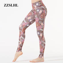 Pantalones de Yoga para mujer, ropa deportiva con estampado de estilo chino, mallas de compresión para Fitness y correr 2024 - compra barato