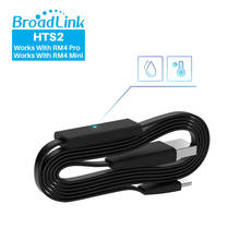 Broadlink-Sensor de temperatura HTS2, accesorio con Cable USB que funciona con Broadlink RM4 Pro/RM4, Mini Sensor inteligente de humedad, Control remoto 2024 - compra barato
