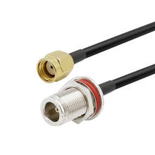 Adaptador de antena RP-SMA macho a hembra, Cable RG58 inalámbrico para Mini PCI Express, tarjeta de red PCIE, USB 2024 - compra barato