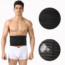 Popfeel Men's Adjustable Slimming Waist Tummy Fat Burner Belt Body Shaper Trainer Waistband Abdomen Belt 2024 - buy cheap