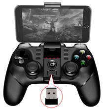 Ipega-controle para videogame, sem fio, bluetooth, android 9076, com suporte para celular e receptor sem fio 2.4 ghz 2024 - compre barato