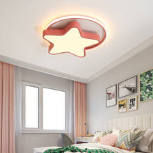 Lámpara LED de techo moderna para habitación de niños, lámpara de dormitorio simple, creativa, estrella de dibujos animados, princesa 2024 - compra barato