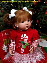 NPK New model Bebes reborn doll kit 28" DIY blank kit soft silicone vinyl real gentle touch reborn toddler doll parts 2024 - buy cheap