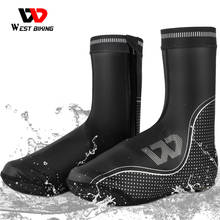 Capa de chuva para sapatos de ciclismo, capa de inverno impermeável para sapatos de bicicleta, motocicleta, protetor de sapatos quente à prova de vento para homens e mulheres road mtb 2024 - compre barato