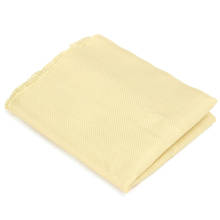 Tecido de kevlar fabric1100 dtex durável cor lisa amarela fibra de aramida artesanato costura faça você mesmo 100cm * 30cm 2024 - compre barato