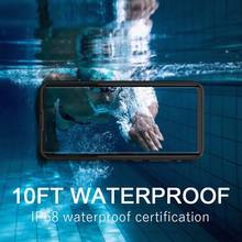 Чехол Redpepper для Samsung Galaxy S20, ультра водонепроницаемый, Ip68, подводный, 3 м, для дайвинга, плавания, серфинга, ударопрочный, жесткий, Pc + tpu, чехол 2024 - купить недорого