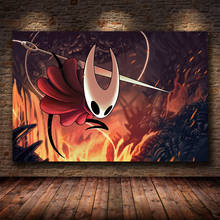 Hollow Knight The Game Poster Decoration Painting of The on HD Canvas Canvas Painting of Hallownest Poster Wall Art Canvas 2024 - buy cheap