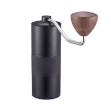 Molinillo de café Manual portátil, máquina de molienda de café de aluminio para cocina, Mini molinillo de granos de café hecho a mano para regalo 2024 - compra barato
