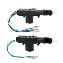 2/5 Wire Black Car Alarm System Central Locking  Automatic Power Door Lock Actuator 2024 - buy cheap