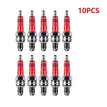 5PCS/10PCS Car Replacement Parts Spark Plugs High Performance 3-Electrode Motorcycle Spark Plug A7TC For 50cc-150cc ATV 2024 - buy cheap